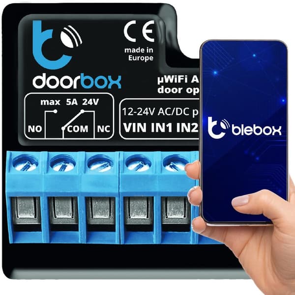 BLEBOX Doorbox - Wicket and Door Controller