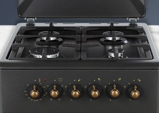 MPM MPM-56-KRM-13 Gas/Electric Cooker Black