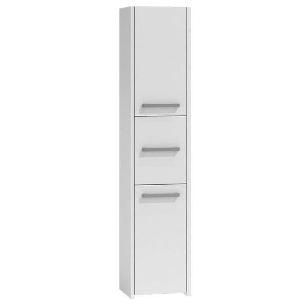 Topeshop S43 BIEL Bathroom Storage Cabinet White