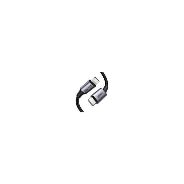 UGREEN Lightning Cable - Reinforced Lightning to USB-C - 1 m - Black