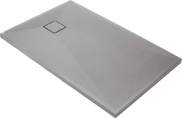 Deante Rectangular Shower Tray Granite 120x70 cm Hydrophobic Metallic Gray KQR S73B