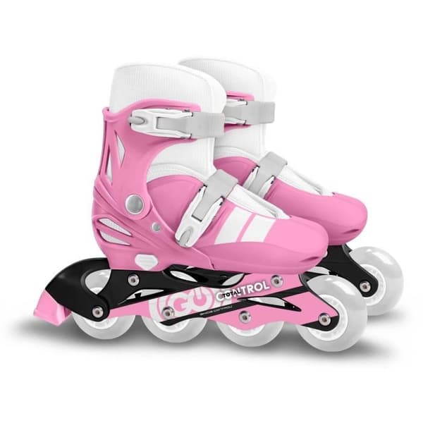 STAMP Adjustable Inline Skates - SKIDS CONTROL - Size 30-33 - Pink