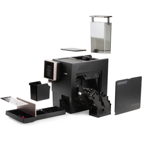 DOMO DO743K Automatic Espresso Machine with Grinder - 1350 W - 19 Bar - Black