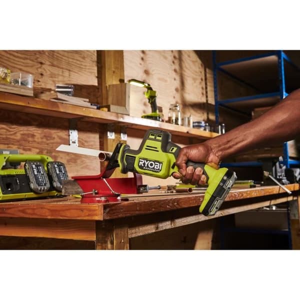 RYOBI Brushless One-Hand Reciprocating Saw 18V