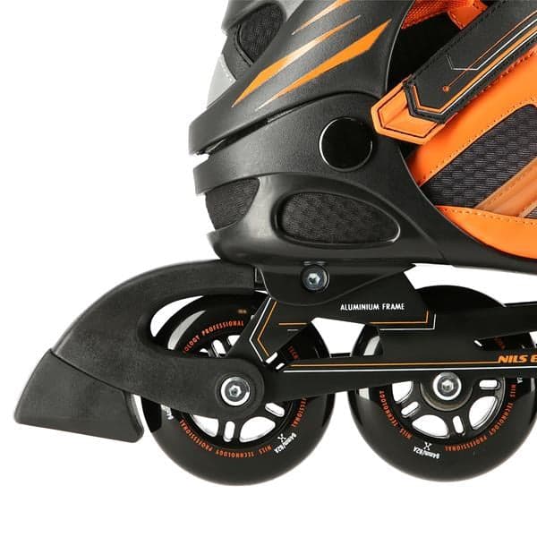 NILS EXTREME Inline Skates NA14112 Black-Orange Size 41