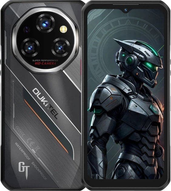 Oukitel WP62 6.58" Dual SIM Android 15 5 G 8GB 256GB - Black