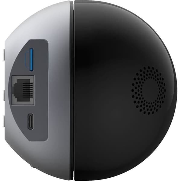 EZVIZ Indoor Camera - E6 - 360° vision - 5MP - Human detection - Zoom - Night vision - Barking/meowing detection