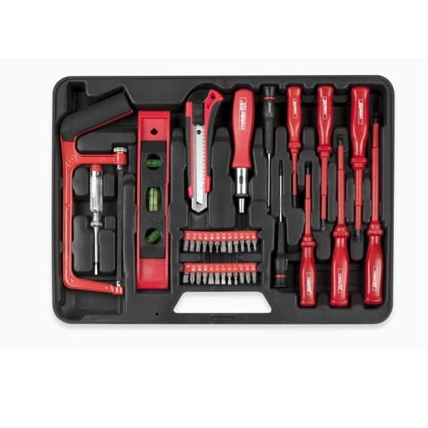 MEISTER - 60-Piece Tool Set - Essential Tools for Everyday Household Tasks