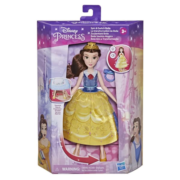Disney Princess Spin and Switch Belle + Light and Sound