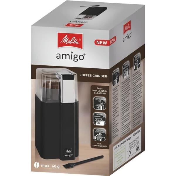 MELITTA Coffee Grinder - AMIGO 1029-01 - 170 W - Black