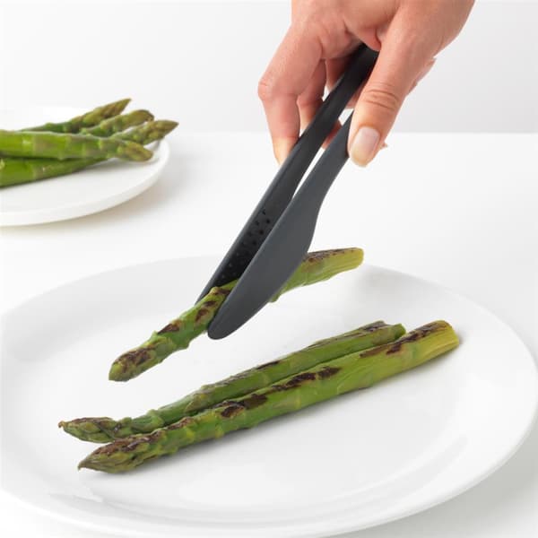 Brabantia Tasty+ Kitchen Tongs Dark Grey