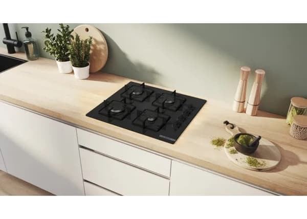 BOSCH POH6B6K30 Gas Hob 60 cm Black