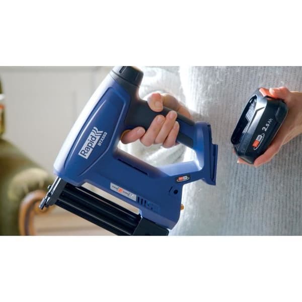 Electric Stapler - RAPID - BTX553 - 18V Battery - Case Included