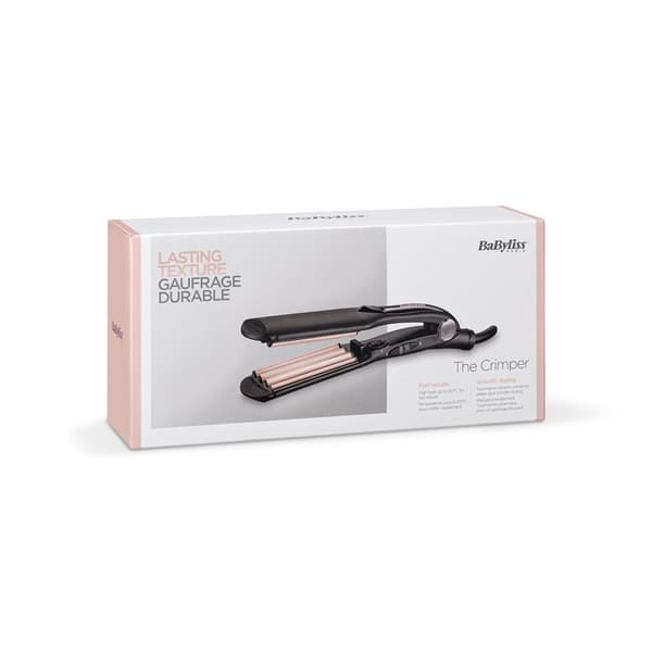 BaByliss Waffle Iron 35 mm Plates 10 Temperature Settings 2165CE