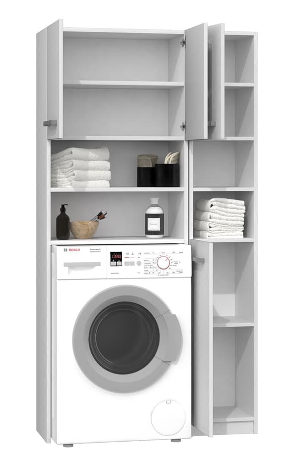 Topeshop MARPOL Bathroom Storage Cabinet - White - Model: MARPOL