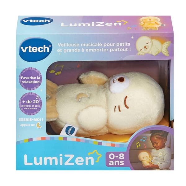 VTECH LumiZen - Soft Toy - 0-8 Years - Grey