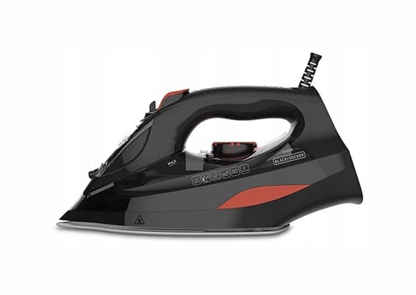 Black+Decker BXIR3000E Steam Iron 3000 W Black