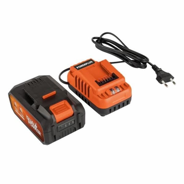 DUAL POWER 4-Tool Kit - 20V - Drill/Driver + Angle Grinder + Hand Sander + Circular Saw - 2 Batteries