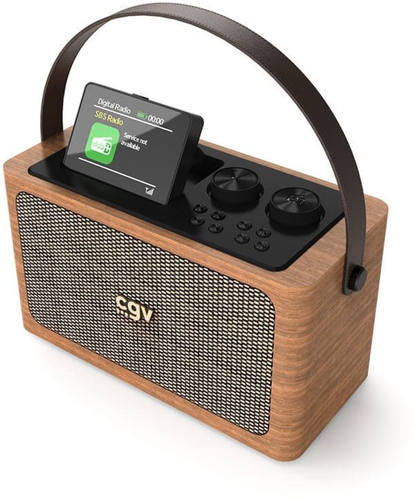 CVG BeBop DAB+ Portable Radio - Bluetooth - Integrated Battery