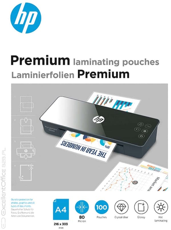 HP Premium Lamination Film A4 100 pcs