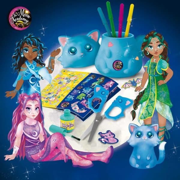 THE MOON ACADEMY - Creative Hobby Kit - Cat Desk - Materials Included