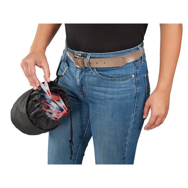 Leifheit Clothes Peg Bag Black
