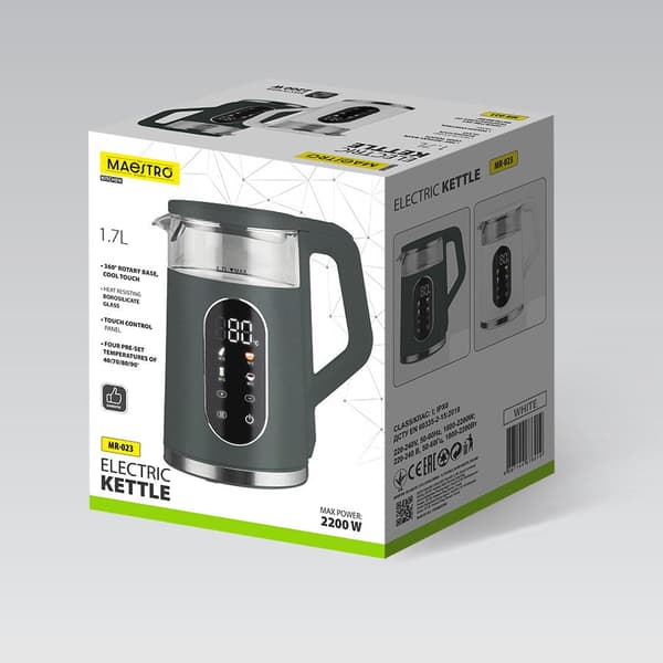 Maestro Electric Kettle MR-023 Green