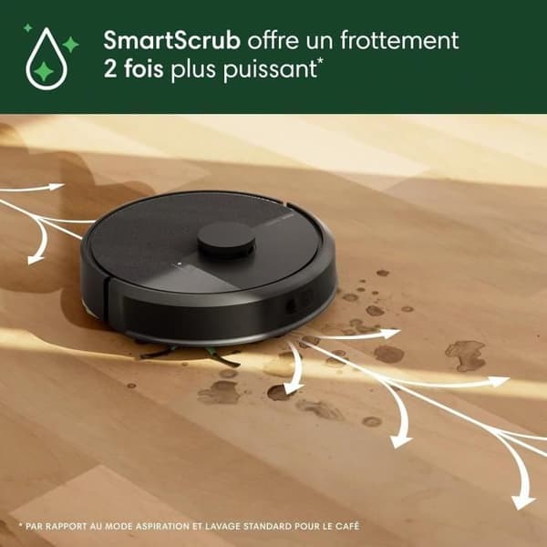 iRobot Roomba 105 Combo - 7000 Pa - 2 hours - LiDAR Navigation 7KPa