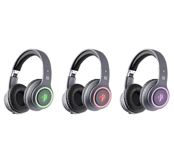 Defender Wireless Headphones with Microphone and LED B571