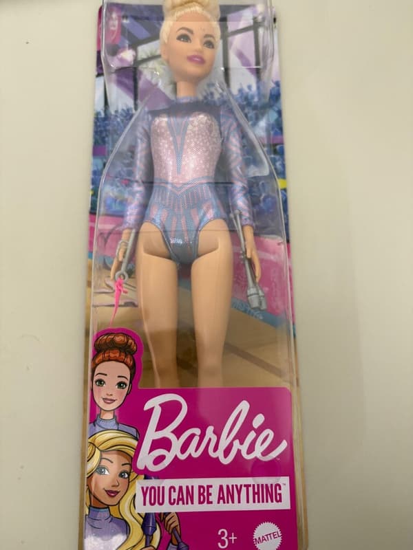 Barbie Rhythmic Gymnastics Doll Blonde with Accessories - Assorted