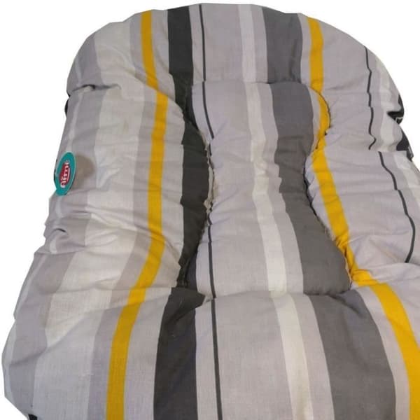 AIME Dog Bed - Oval Cushion - 90 cm - Grey