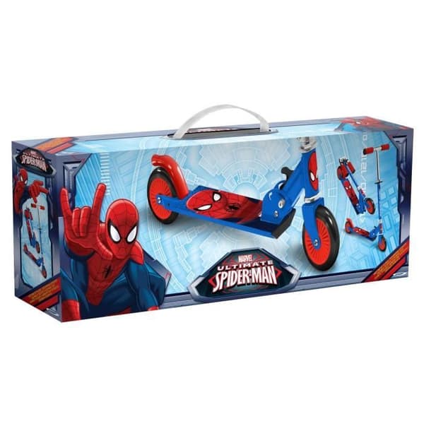 STAMP Folding Scooter SPIDERMAN for Boys 4+