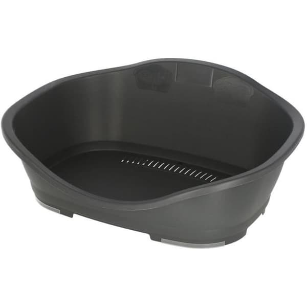 KERBL Plastic Wastebasket - 80.5 x 55 x 32 cm - Grey