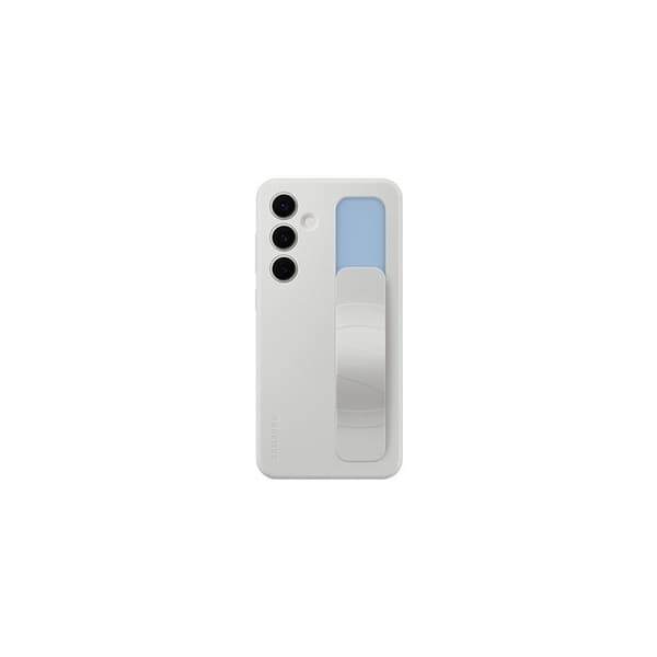 Samsung Galaxy S24 FE Silicone Case with Strap - Gray
