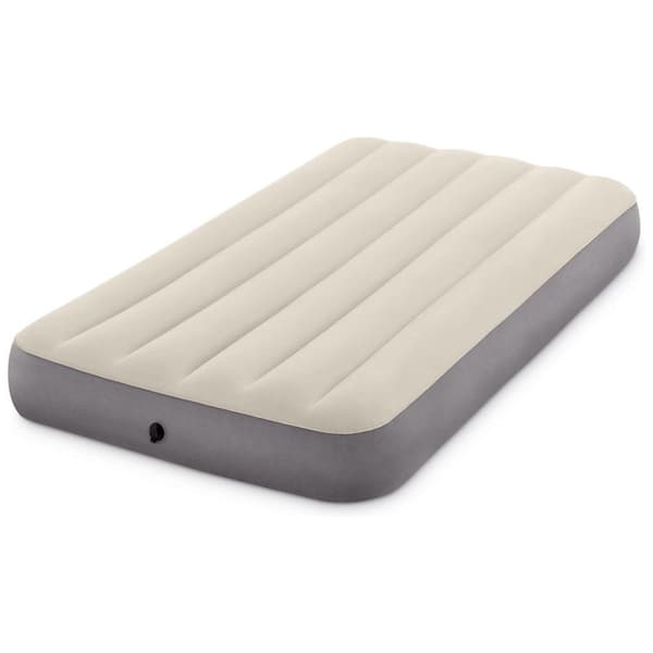 Intex Single-High Airbed 99x191x25cm Grey