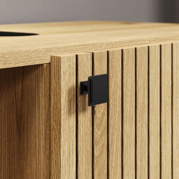 PureBliss Bathroom Cabinet - Oak Decor