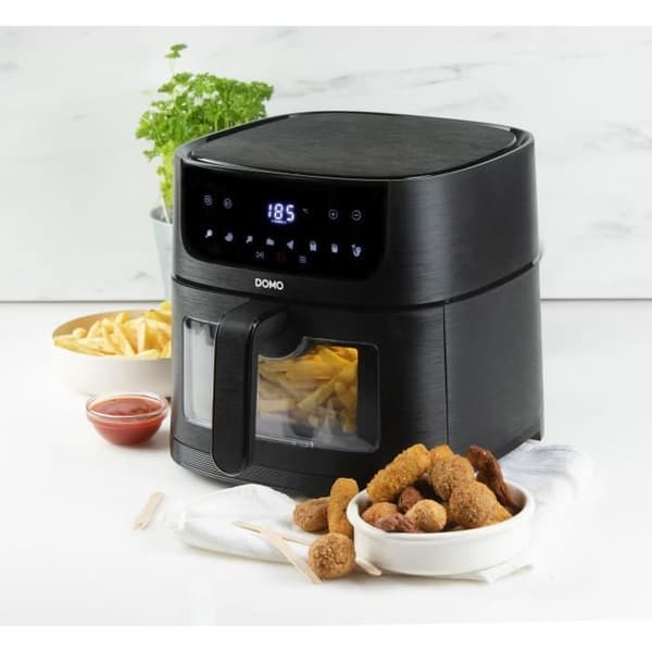 DOMO Air Fryer - DO540FR - 6 L - Digital Display - 8 Programs
