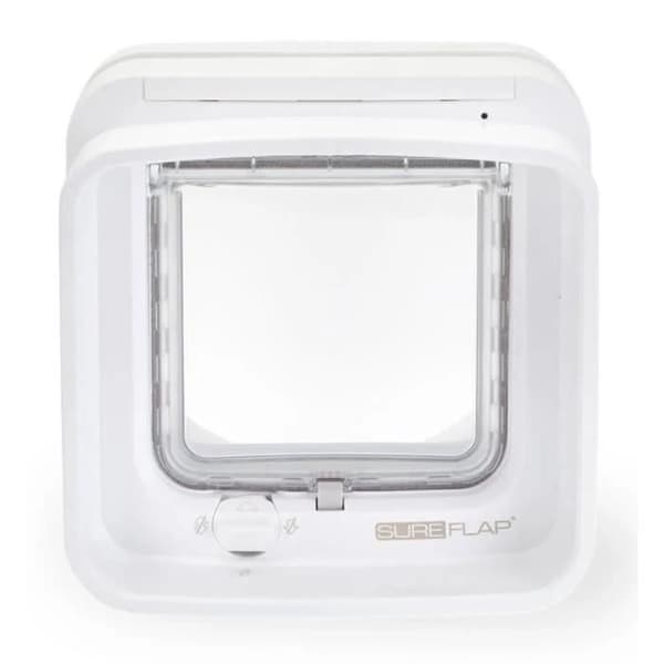 SUREFLAP DualScan Microchip Cat Flap - White - 142 mm x 120 mm