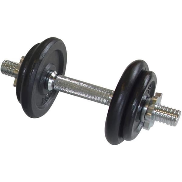 SCHILDKROT Dumbbell Set - 10 Kg - Black - Full Body Training Set