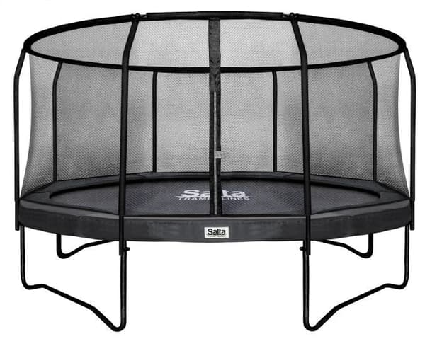 Salta Outdoor Round Trampoline Coil Spring Above Ground