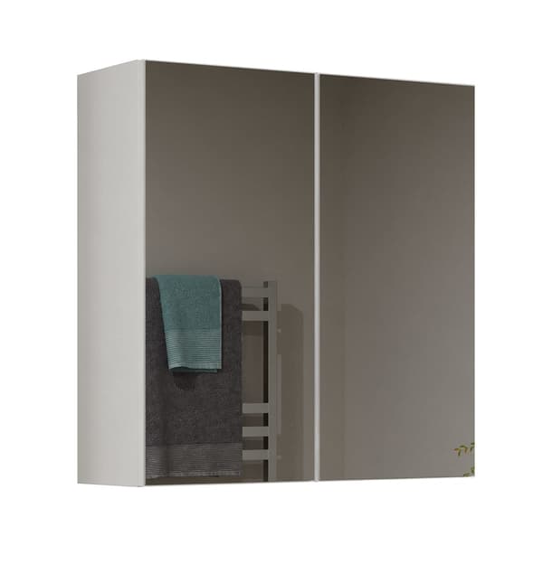 Topeshop POLA 2DL BIEL Bathroom Storage Cabinet White