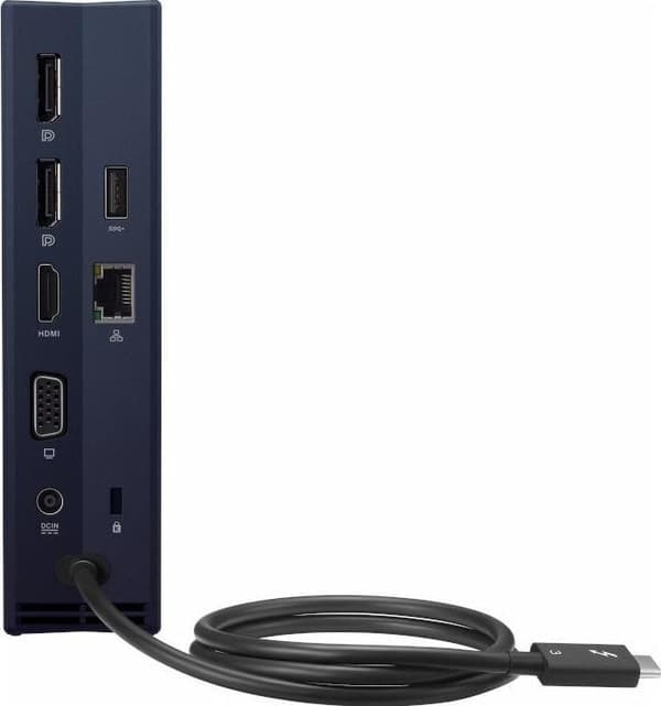 ASUS SimPro Dock 2 Wired Thunderbolt 3 Dock Black Blue