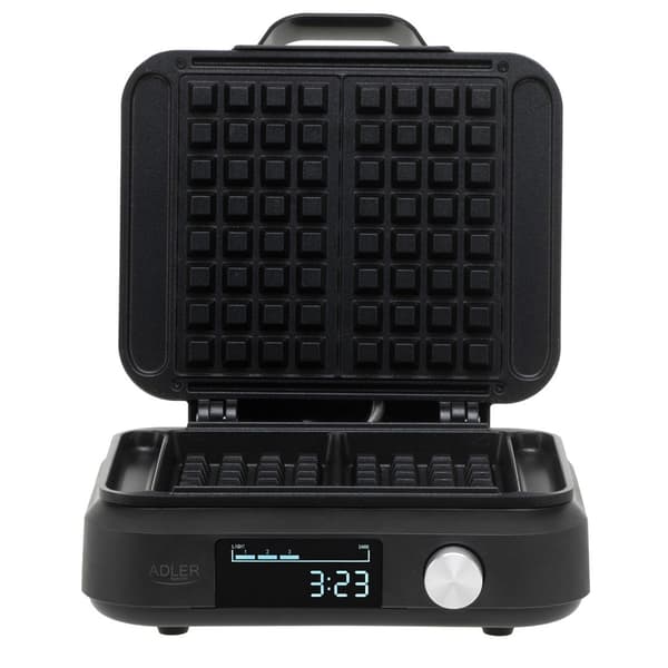 Adler Waffle Maker 2200W Black AD 3087