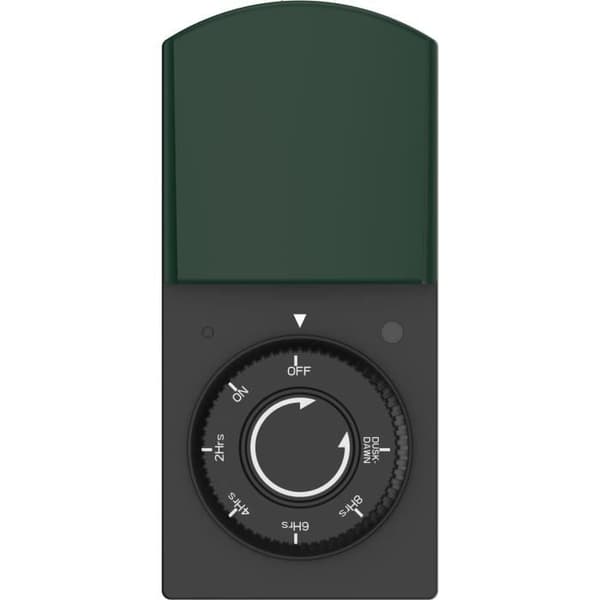 GAO IP44 Outdoor Timer with Twilight Sensor - 1000W - White