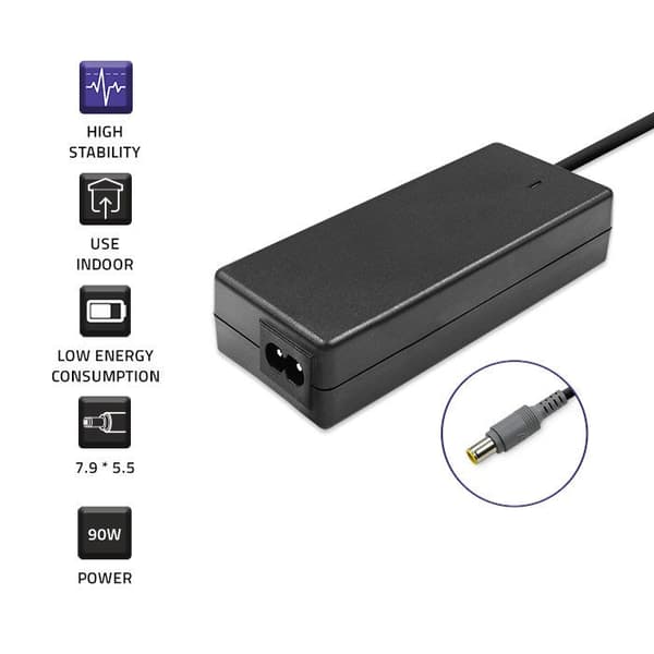 Qoltec Power Adapter/Inverter 90W Black