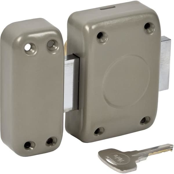 YALE YV20BTS Bolt Lock - Button without Cylinder - Aluminum - Security Level 6