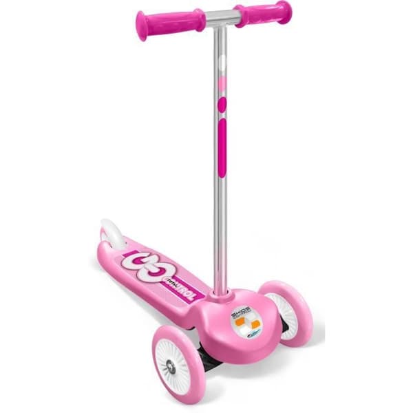 STAMP 3-Wheel Scooter - Skids Control - Pink