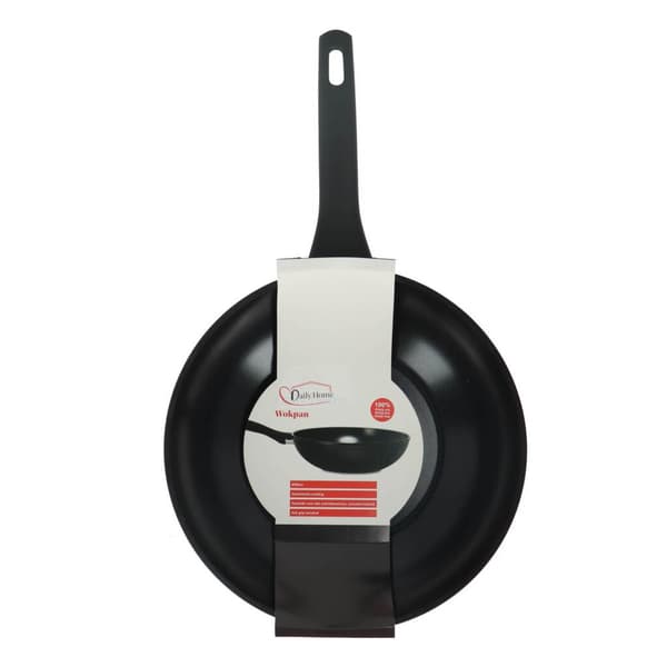 Daily Home Wok Pan 28 cm Black