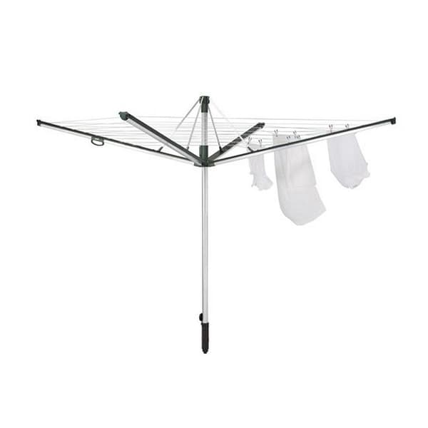 Leifheit Linomatic Plus 600 Drying Rack Silver/Anthracite