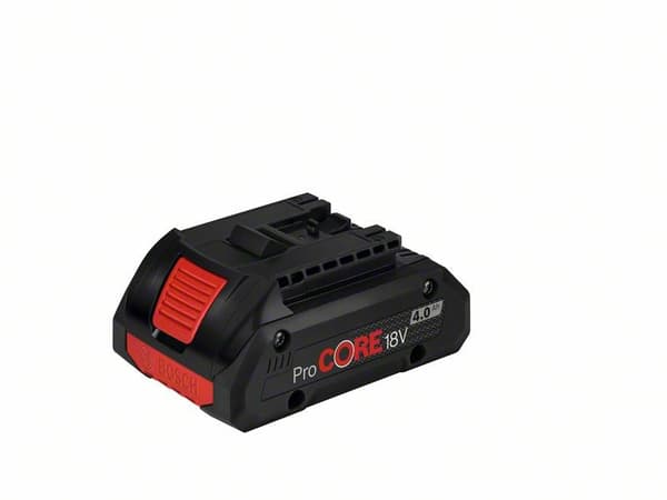 BOSCH PROCORE 18V 4.0Ah Battery - Cardboard Box - 1600A016GB